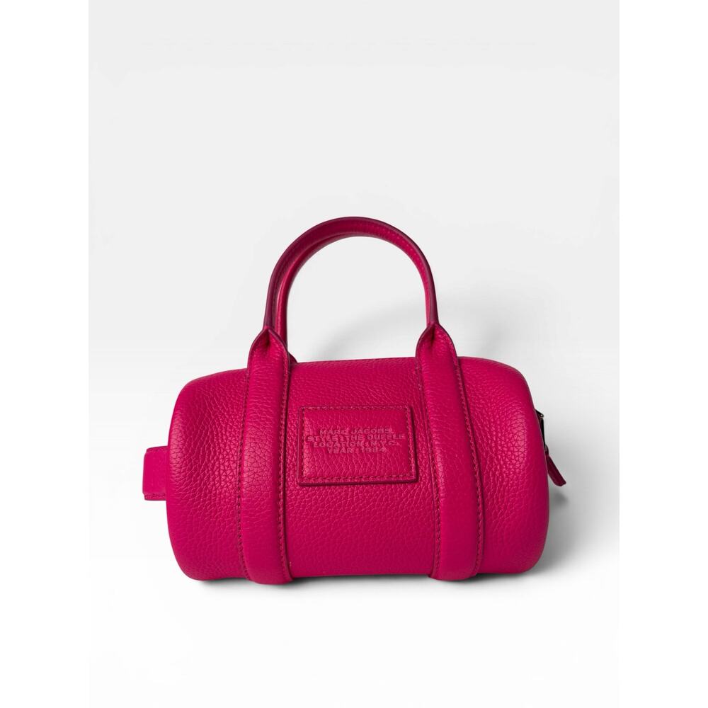 MARC JACOBS The Duffle Mini Leather Bag โ Hot Pink - Picture 5 of 11